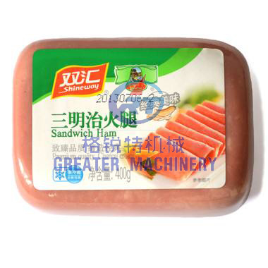 火腿腸貼標機